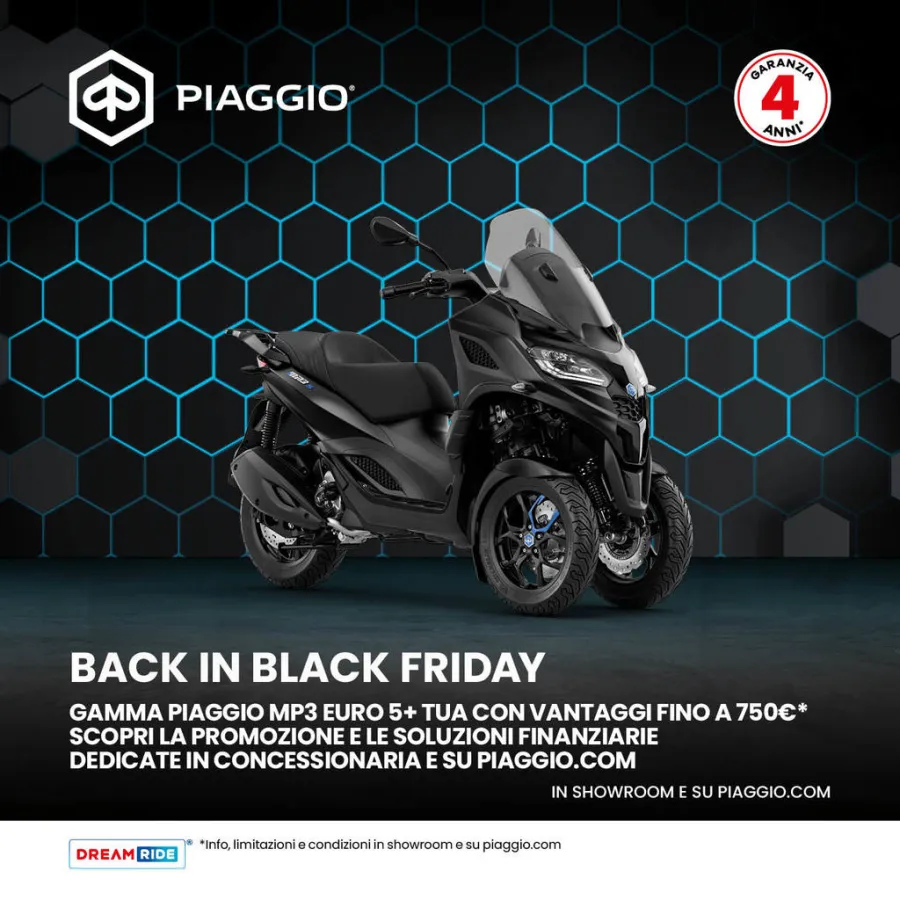 PIAGGIO MP3 TUO CON VANTAGGI FINO A 750€. 